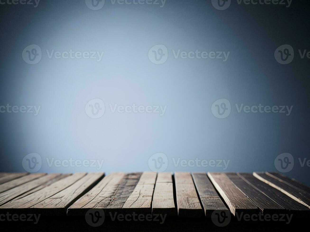 Wooden table and blur tropical white background, product display montage. High quality photo 8k FHD AI generated