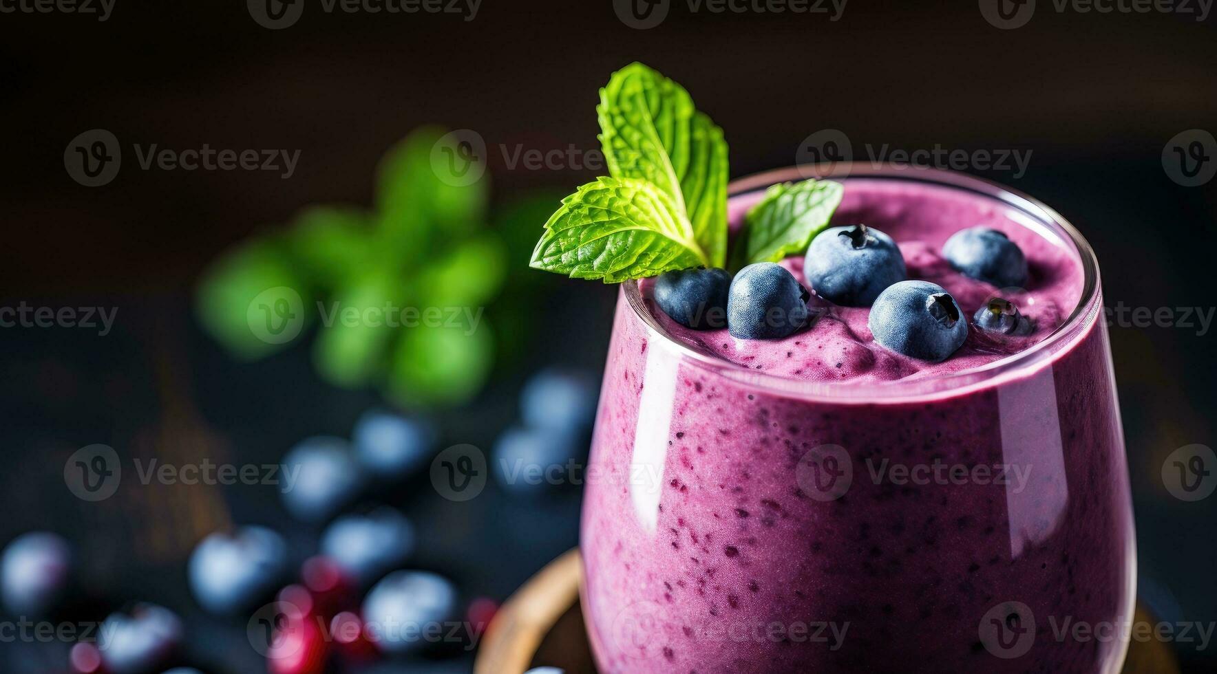 arándano zalamero selectivo atención desintoxicación dieta comida vegetariano comida sano comiendo concepto. foto