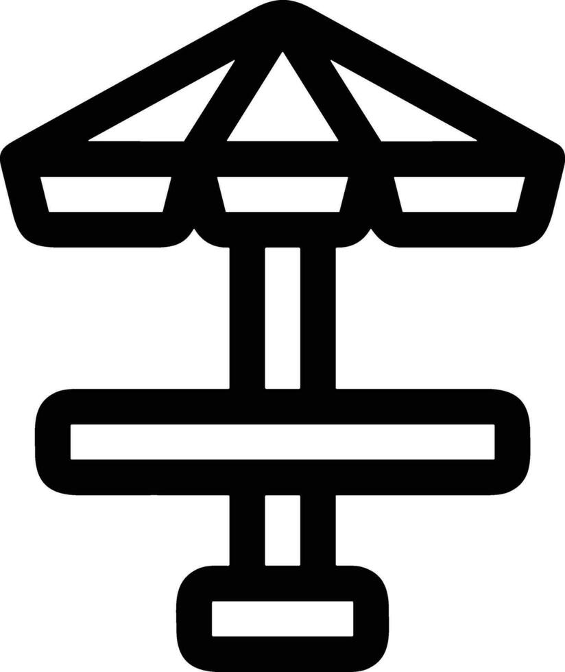 Umbrella protection icon symbol vector image. Illustration of the safety protect umbrella security design image