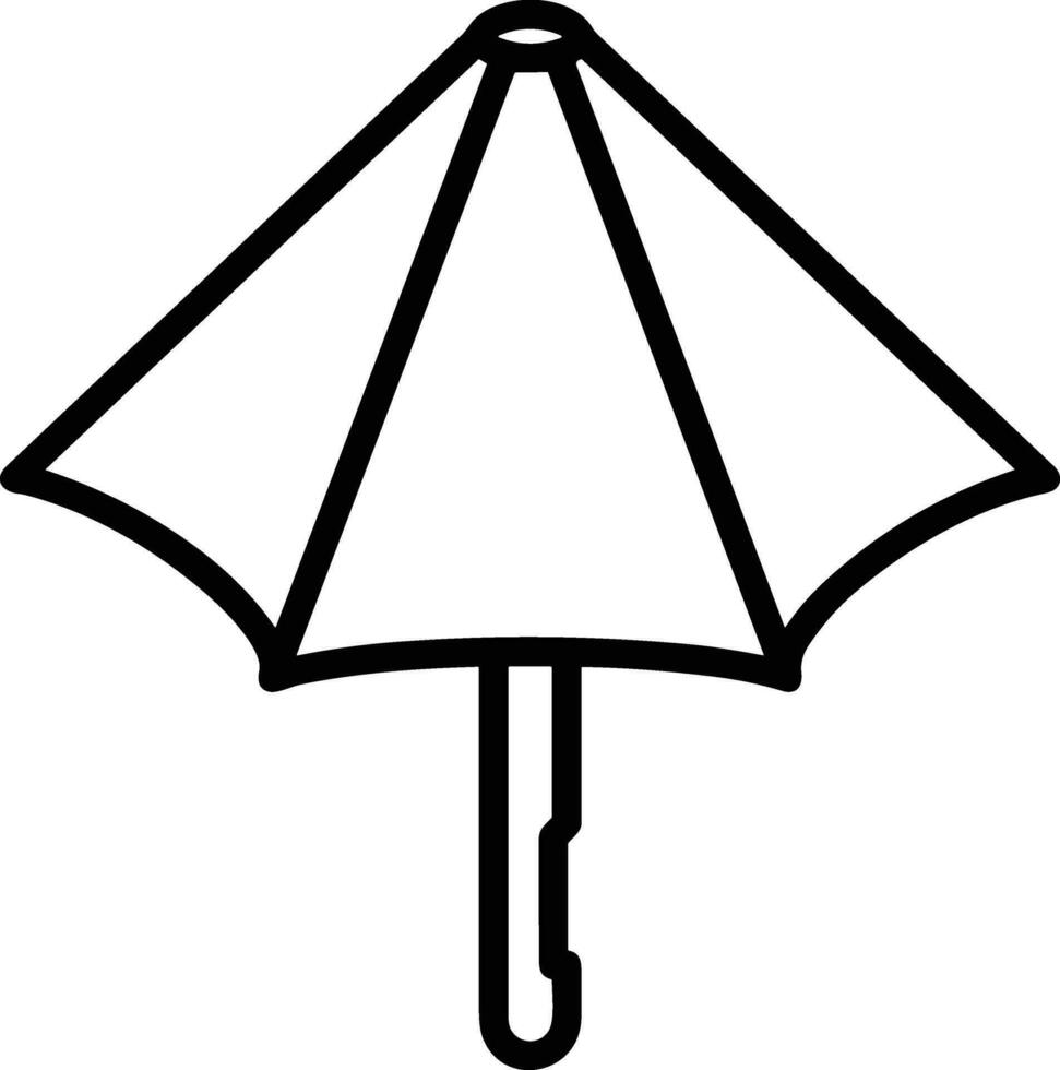 Umbrella protection icon symbol vector image. Illustration of the safety protect umbrella security design image