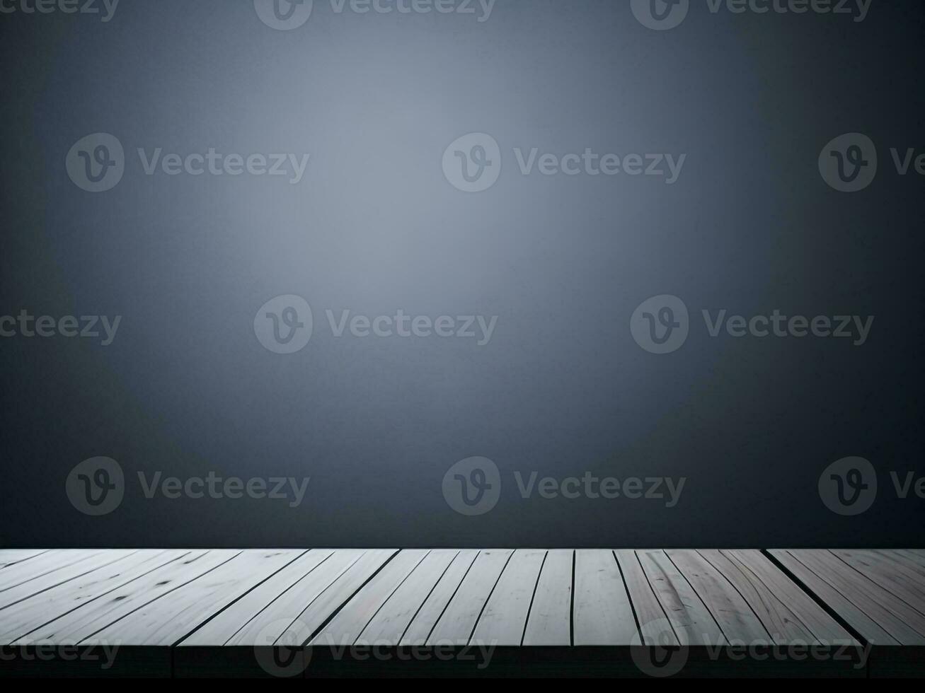 Wooden table and blur tropical white background, product display montage. High quality photo 8k FHD AI generated