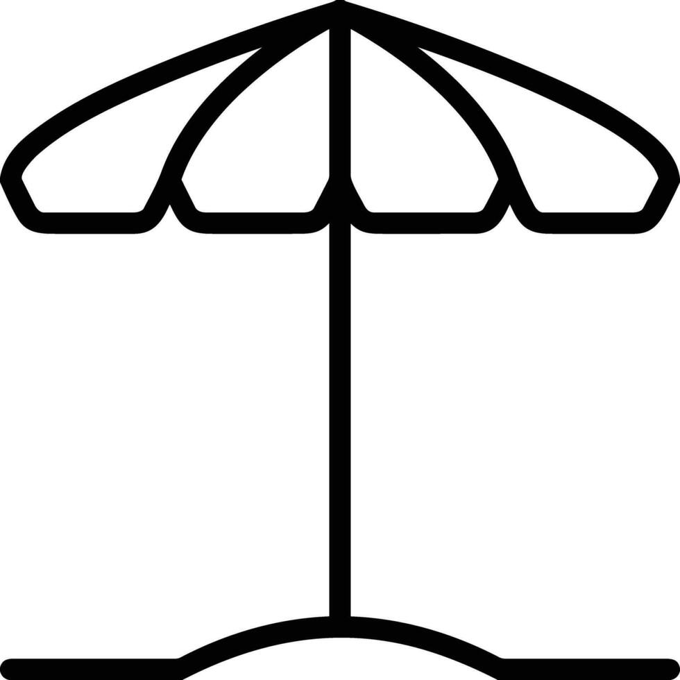 Umbrella protection icon symbol vector image. Illustration of the safety protect umbrella security design image