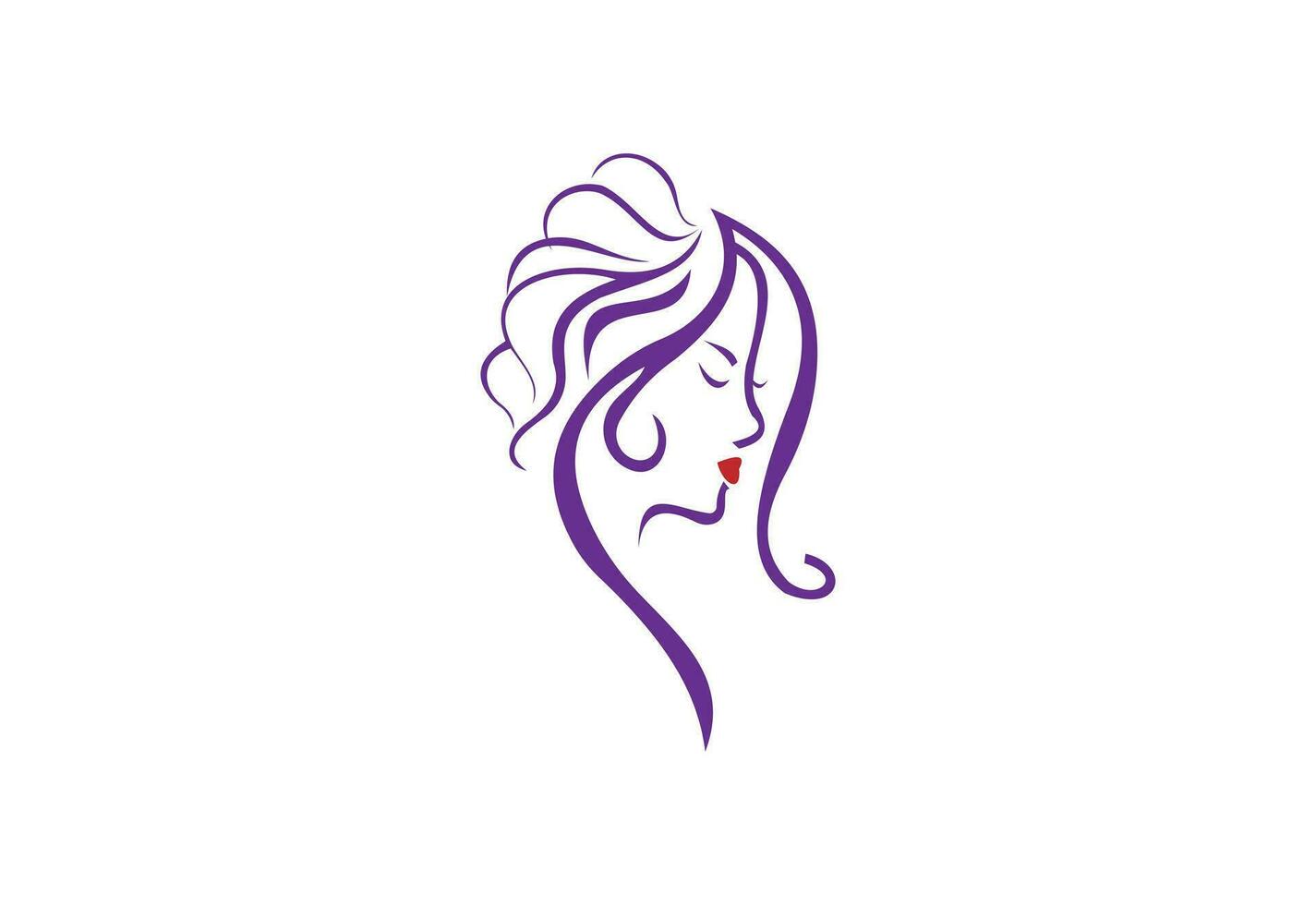 Beauty parlour, Skincare, Salon, Spa, Dermatology Clinic Flower logo design, Vector design concept