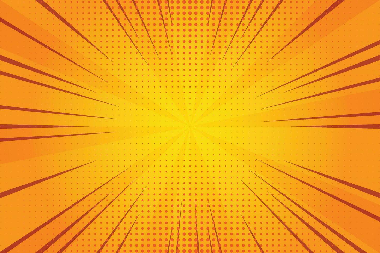 Vector illustrated cartoon comic halftone fun Background.
