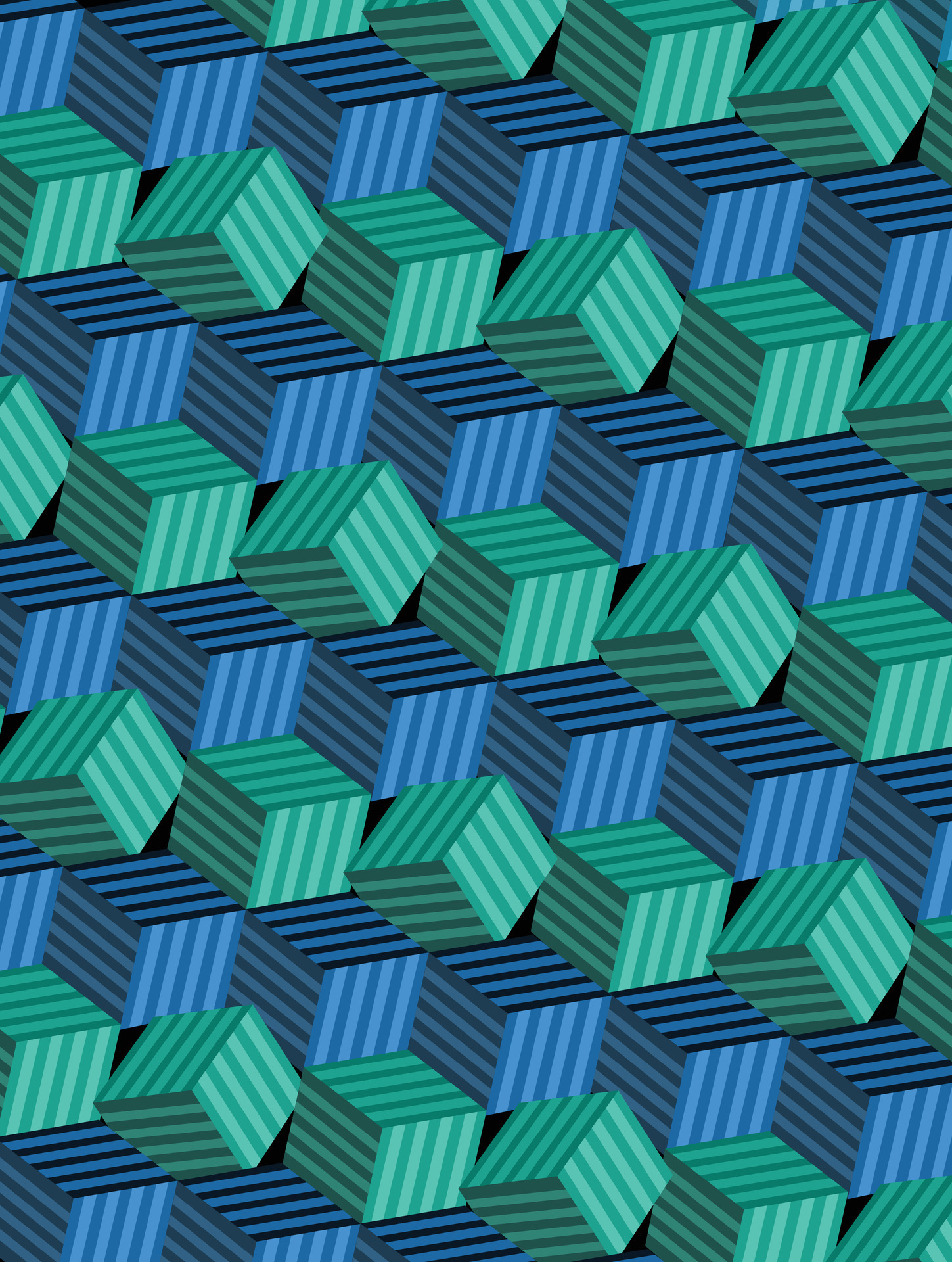 cubism cubic green blue vector design. 28646981 Vector Art at Vecteezy