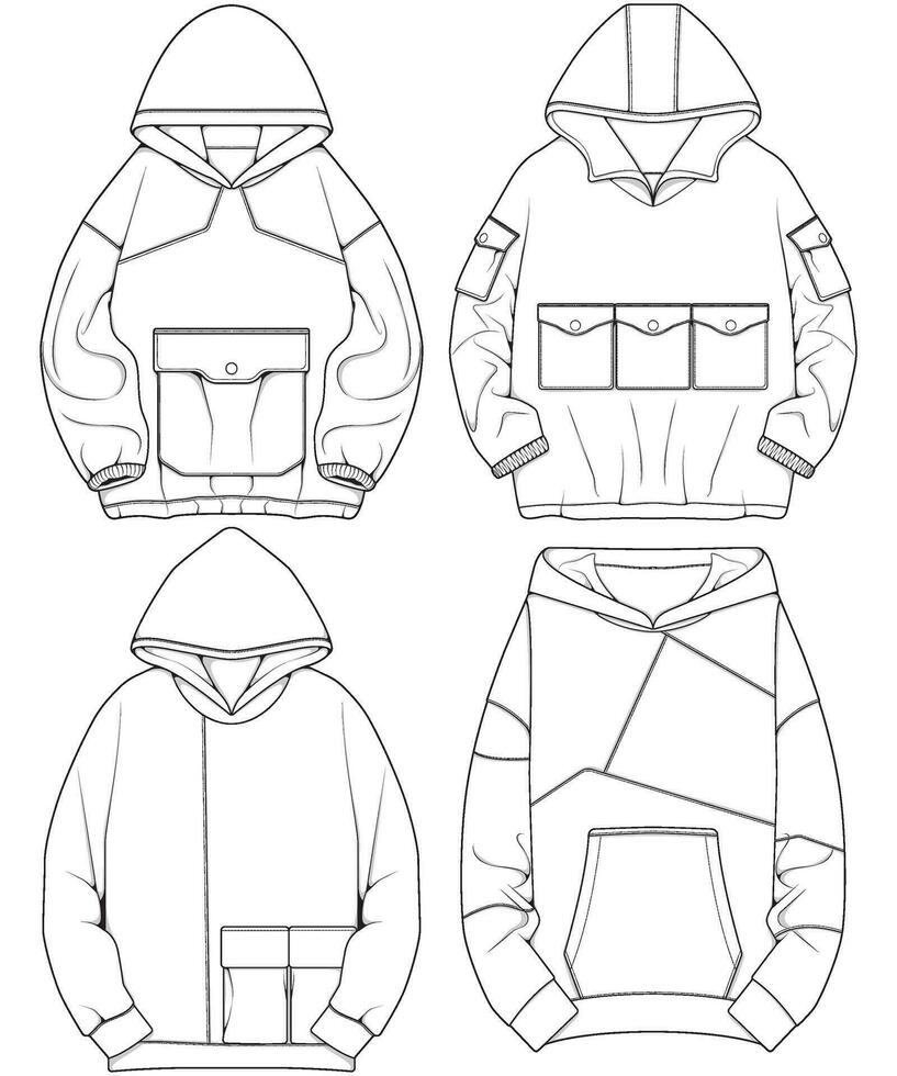 Mens Hoodie Vector Art, Icons, and Graphics for Free Download