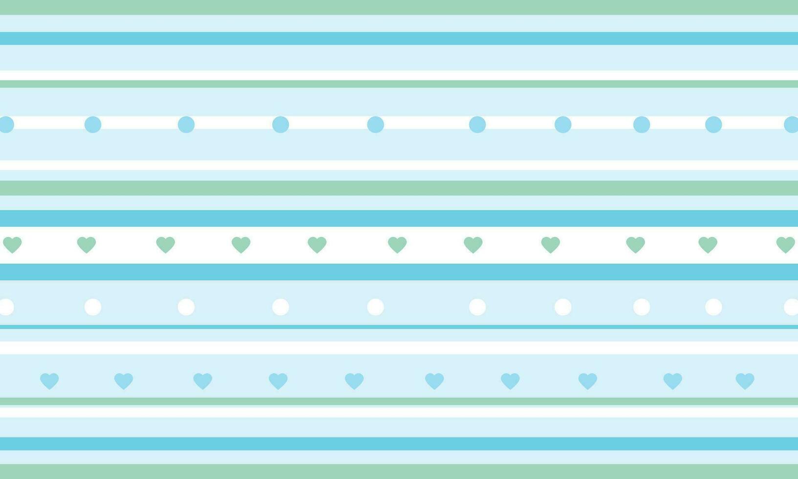 Vector hearts valentines and stripes background