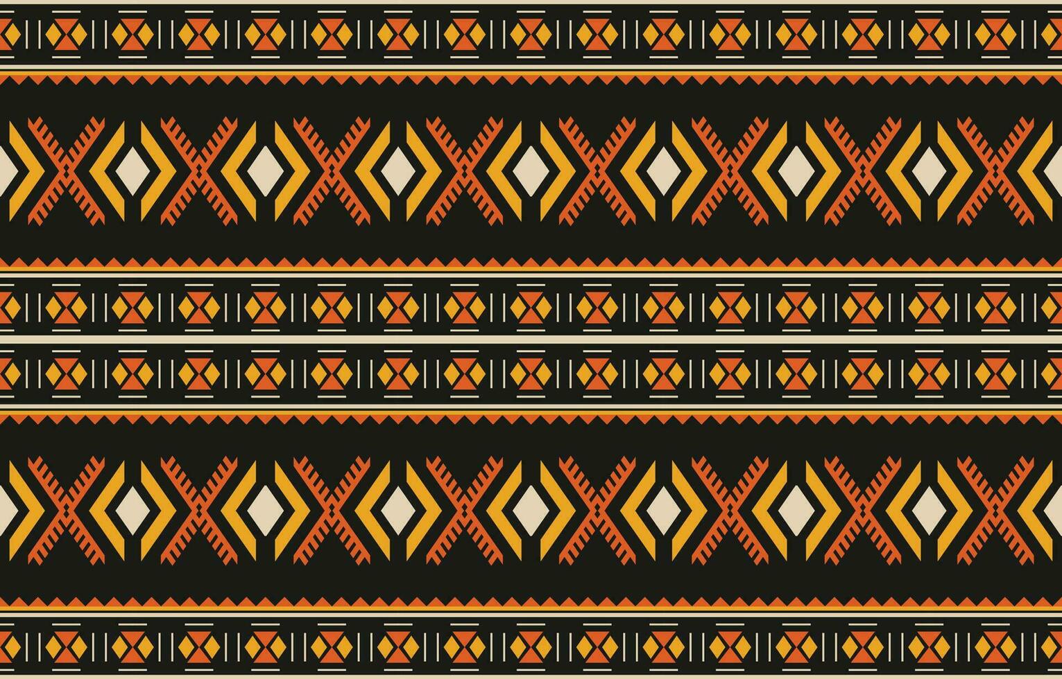 Ethnic abstract ikat art. Aztec ornament print. geometric ethnic pattern seamless  color oriental.  Design for background ,curtain, carpet, wallpaper, clothing, wrapping, Batik, vector illustration.