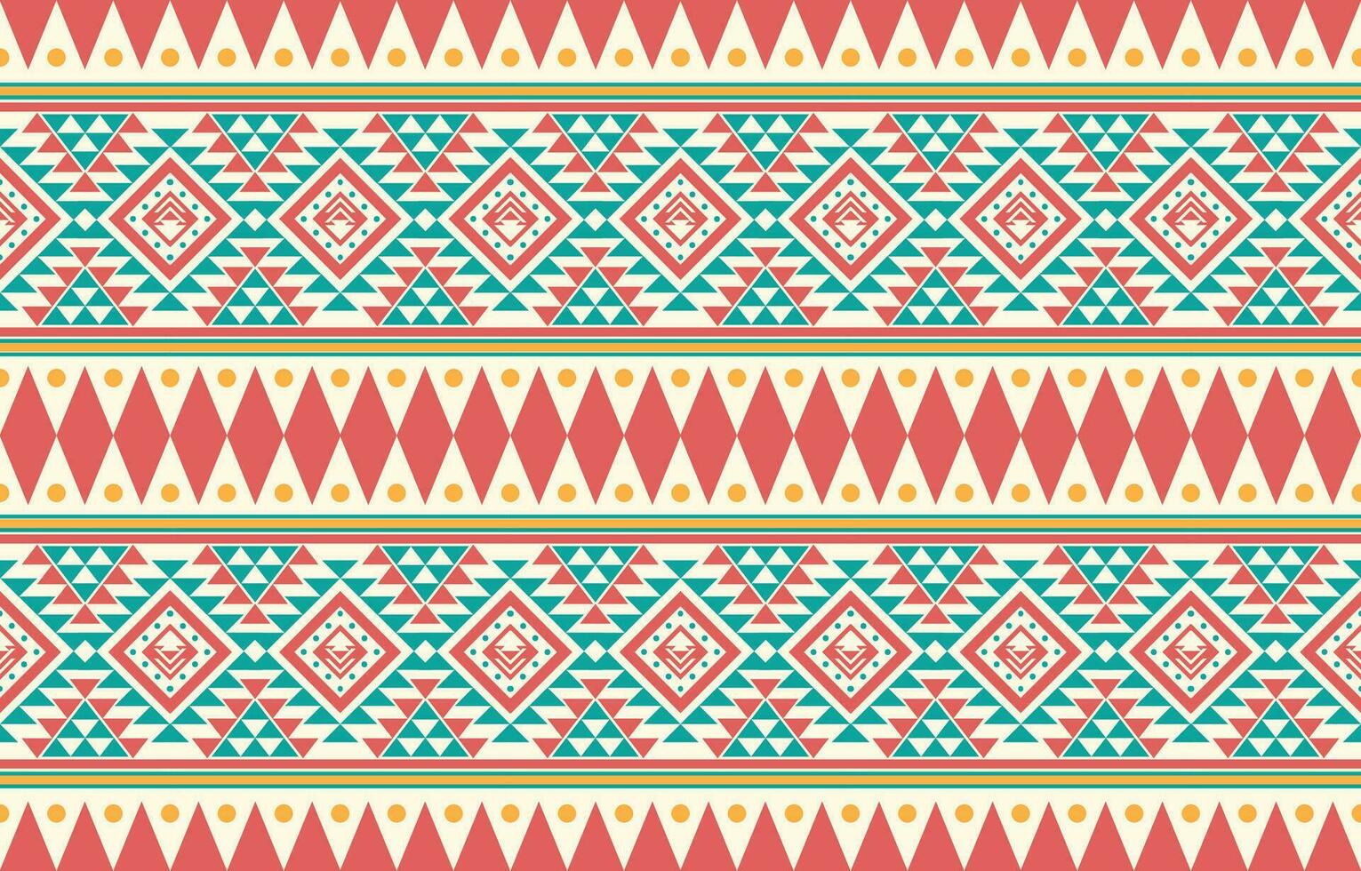 Ethnic abstract ikat art. Aztec ornament print. geometric ethnic pattern seamless  color oriental.  Design for background ,curtain, carpet, wallpaper, clothing, wrapping, Batik, vector illustration.