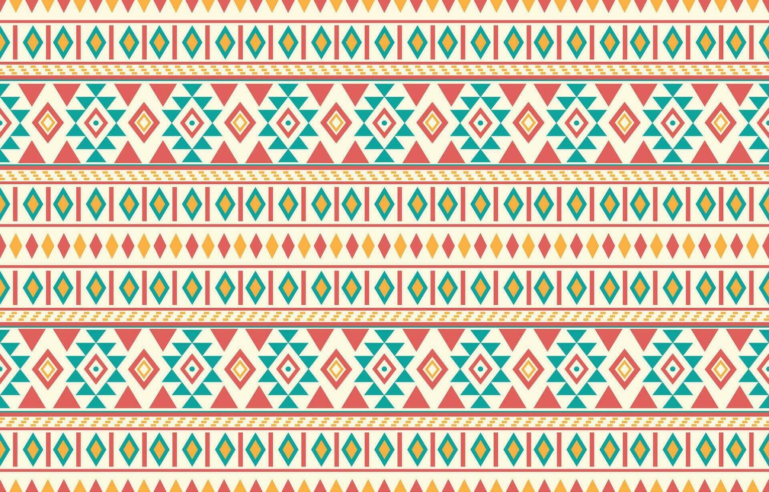 Ethnic abstract ikat art. Aztec ornament print. geometric ethnic pattern seamless  color oriental.  Design for background ,curtain, carpet, wallpaper, clothing, wrapping, Batik, vector illustration.