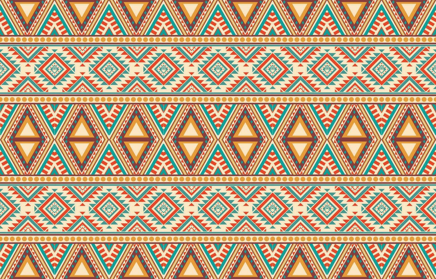 étnico resumen ikat Arte. azteca ornamento impresión. geométrico étnico modelo sin costura color oriental. diseño para antecedentes ,cortina, alfombra, fondo de pantalla, ropa, envase, batik, vector ilustración.