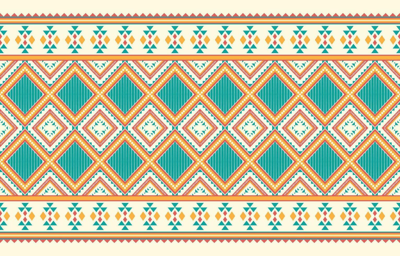 étnico resumen ikat Arte. azteca ornamento impresión. geométrico étnico modelo sin costura color oriental. diseño para antecedentes ,cortina, alfombra, fondo de pantalla, ropa, envase, batik, vector ilustración.