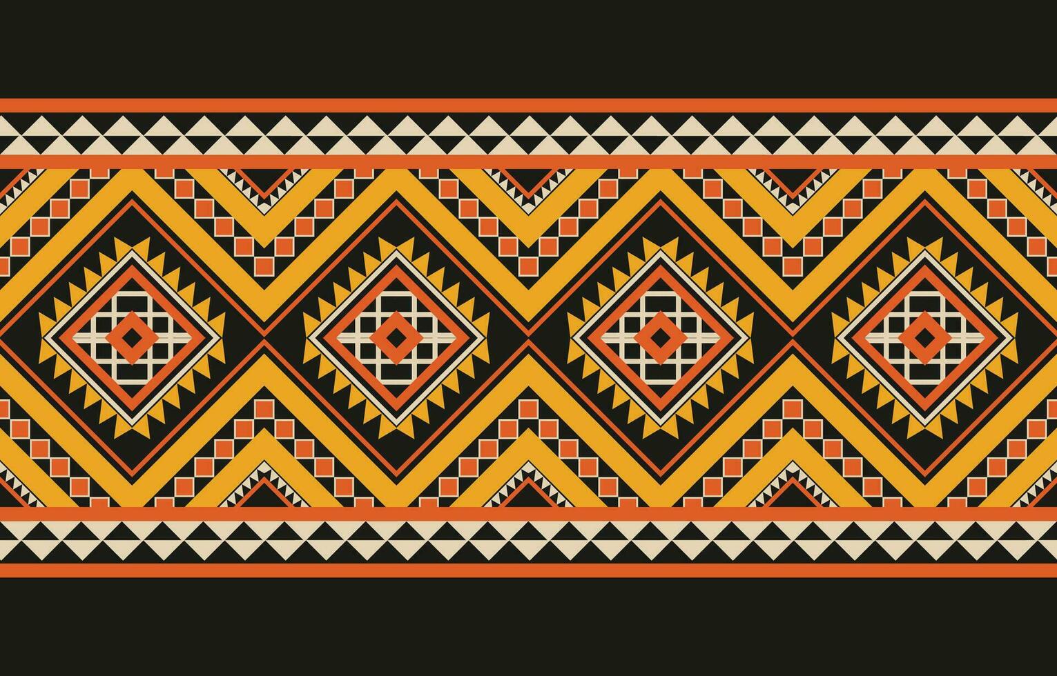 étnico resumen ikat Arte. azteca ornamento impresión. geométrico étnico modelo sin costura color oriental. diseño para antecedentes ,cortina, alfombra, fondo de pantalla, ropa, envase, batik, vector ilustración.