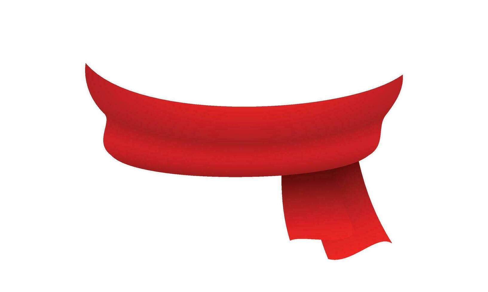 Vector red items for the cold times scarf winter