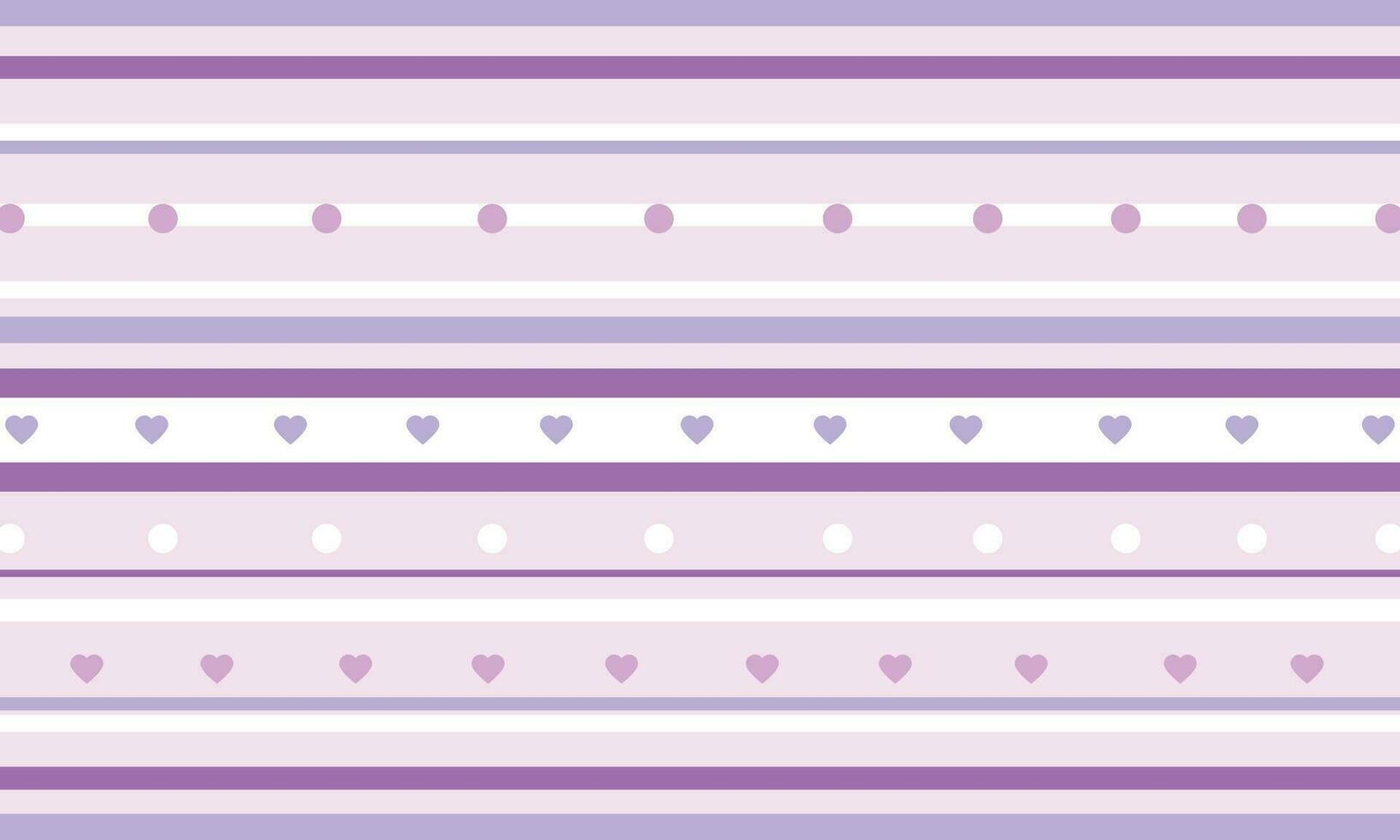 Vector hearts valentines and stripes background