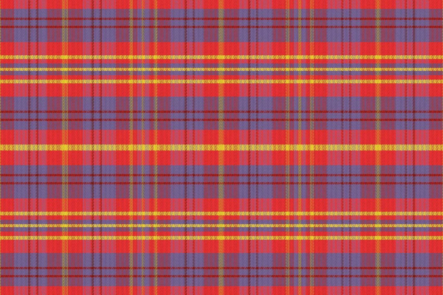 Tartan plaid pattern with texture and summer color. vector
