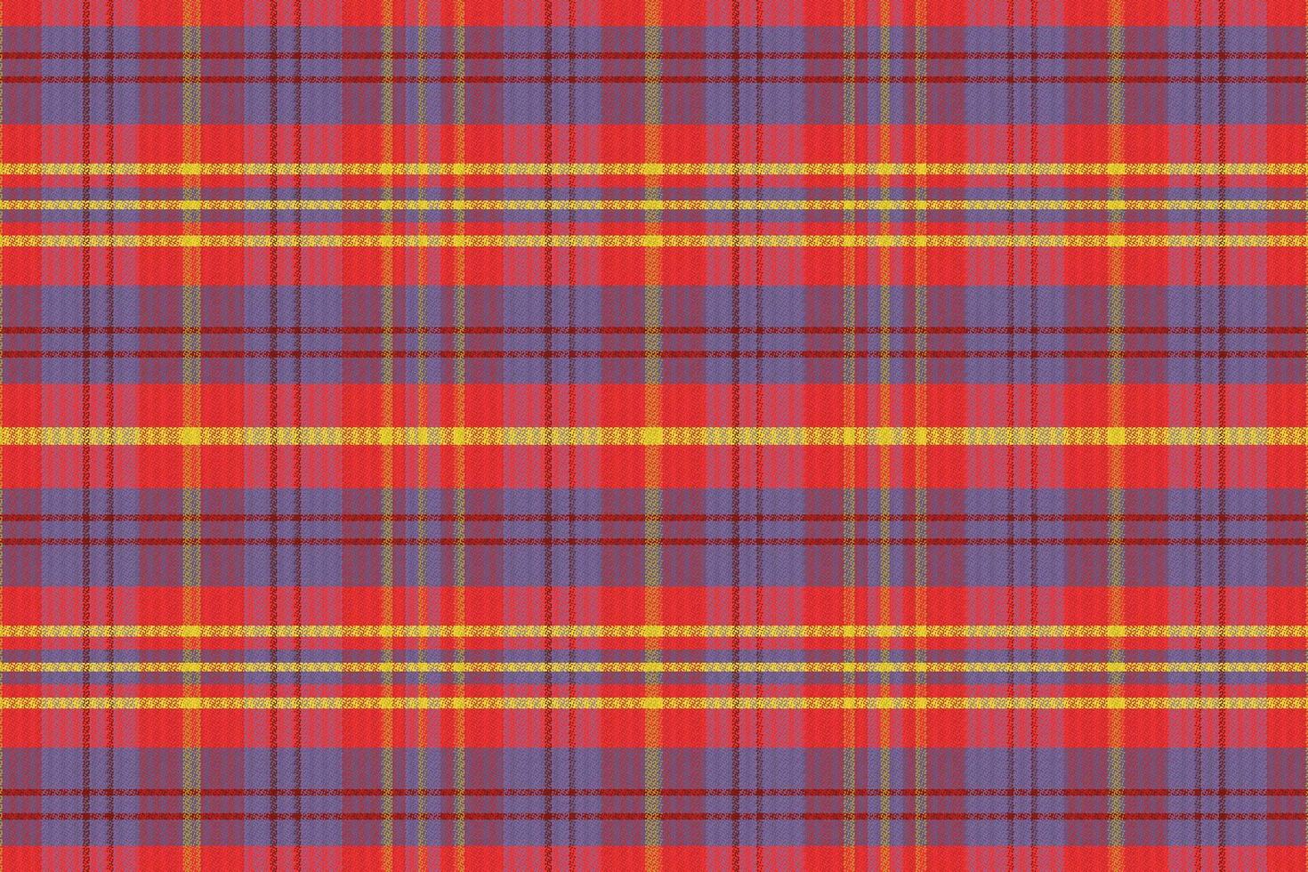 Tartan plaid pattern with texture and summer color. vector