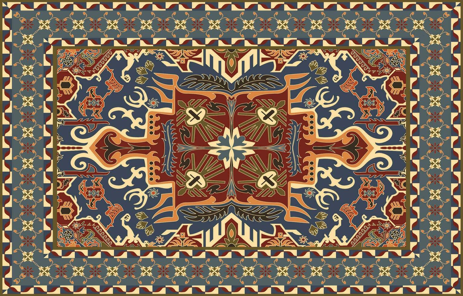 alfombra modelo persa. geométrico étnico oriental sin costura modelo tradicional diseño para antecedentes. africano modelo. alfombra , loseta , fondo de pantalla , vector ilustración. americano