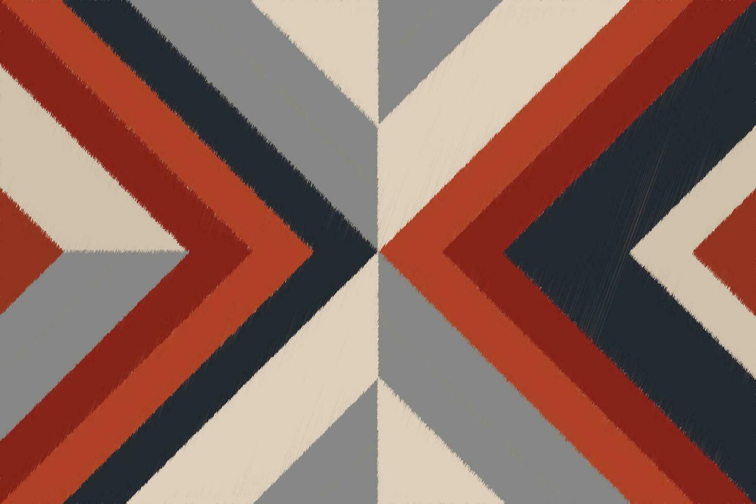 Ikat Pattern, Geometric ethnic pattern design for background or wallpaper, seamless pattern. vector