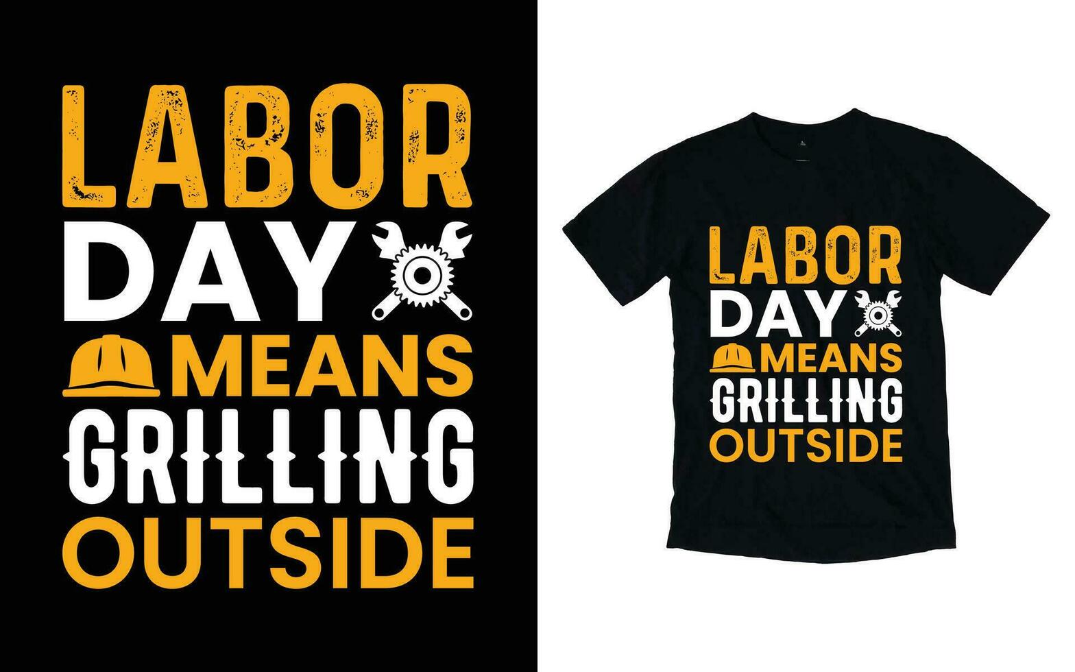 Happy usa labor day typography t-shirt design vector