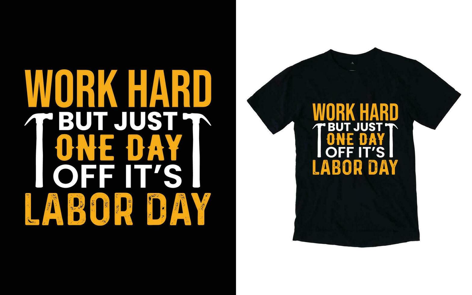 Happy usa labor day typography t-shirt design vector