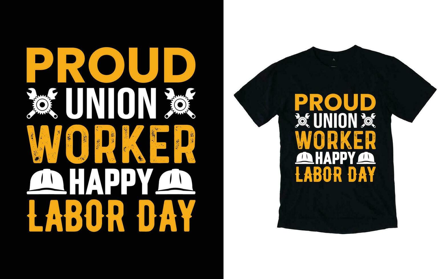 Happy usa labor day typography t-shirt design vector