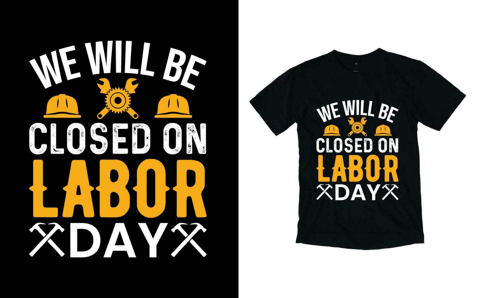 Happy usa labor day typography t-shirt design vector