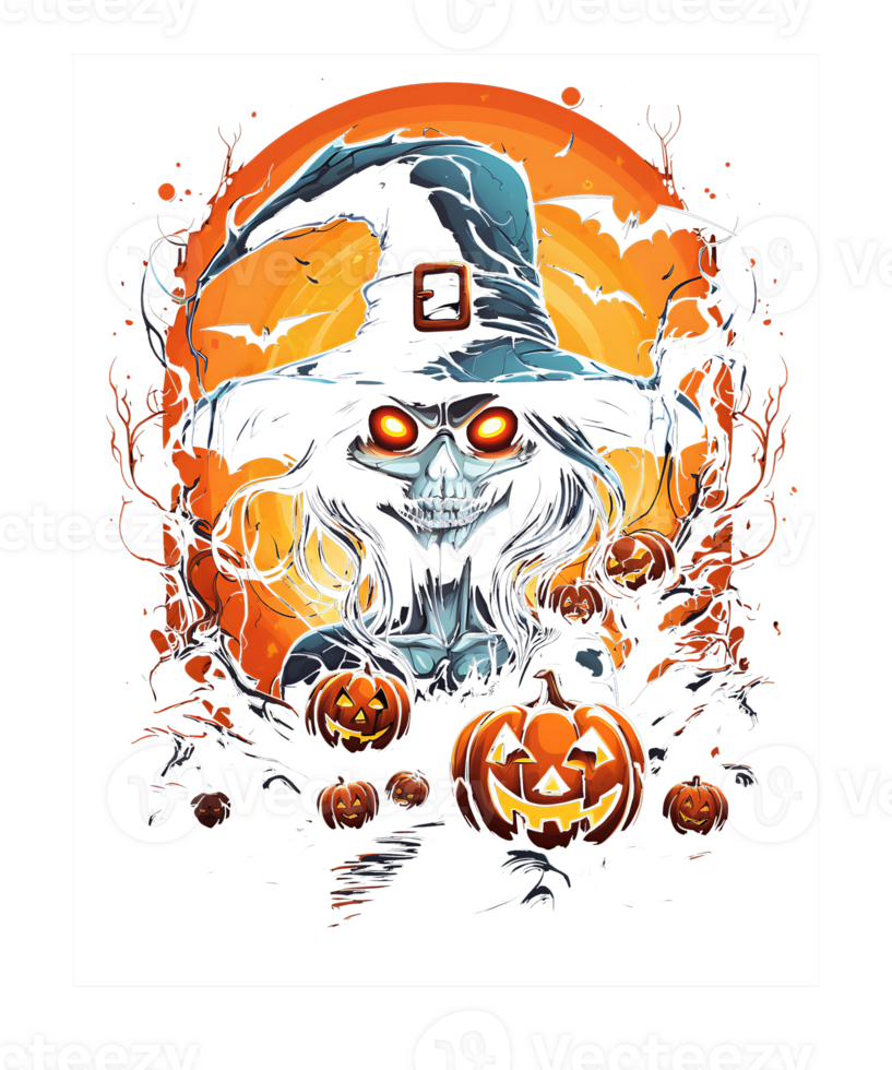Halloween Sublimation Pumpkin Png Background. Use for T-shirts, mugs