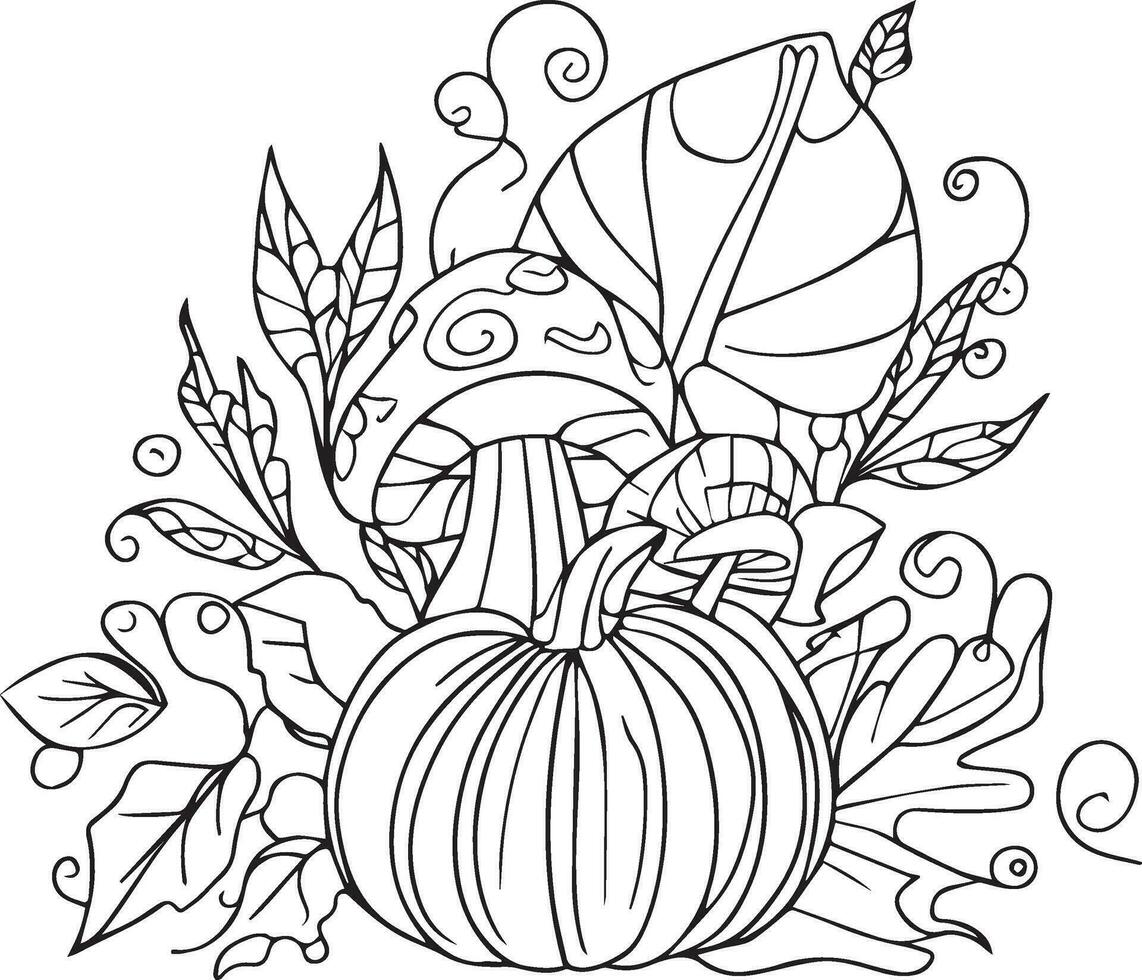 Halloween pumpkin coloring pages, Disney fall coloring pages, Happy Fall coloring page, Hello Fall Coloring Sheets, Autumn  Fall Activities centrists coloring page, Autumn falling leaves vector