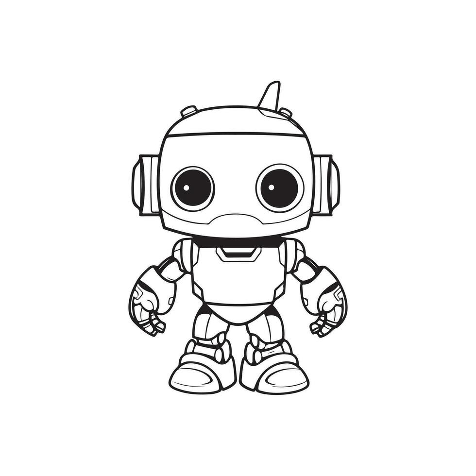 Robot Logo Vector