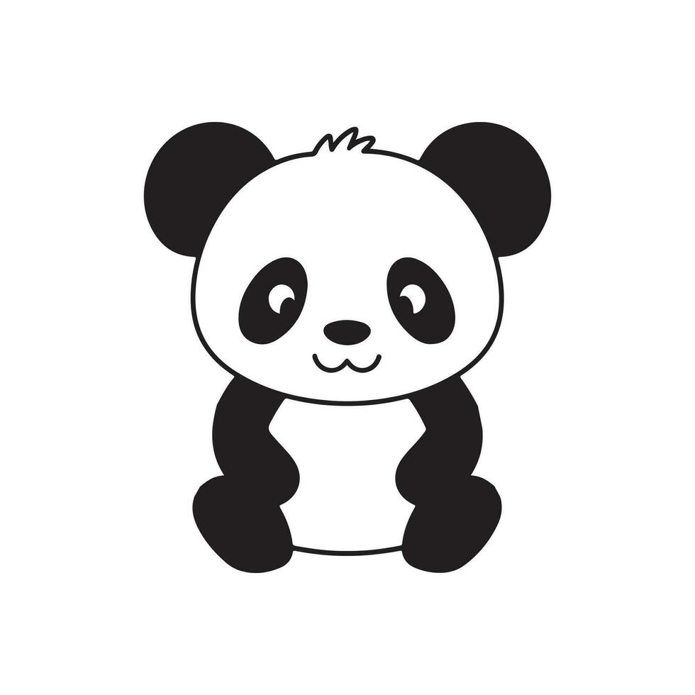 Panda Bear Vector