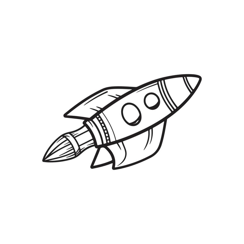 Rocket Shape Vector