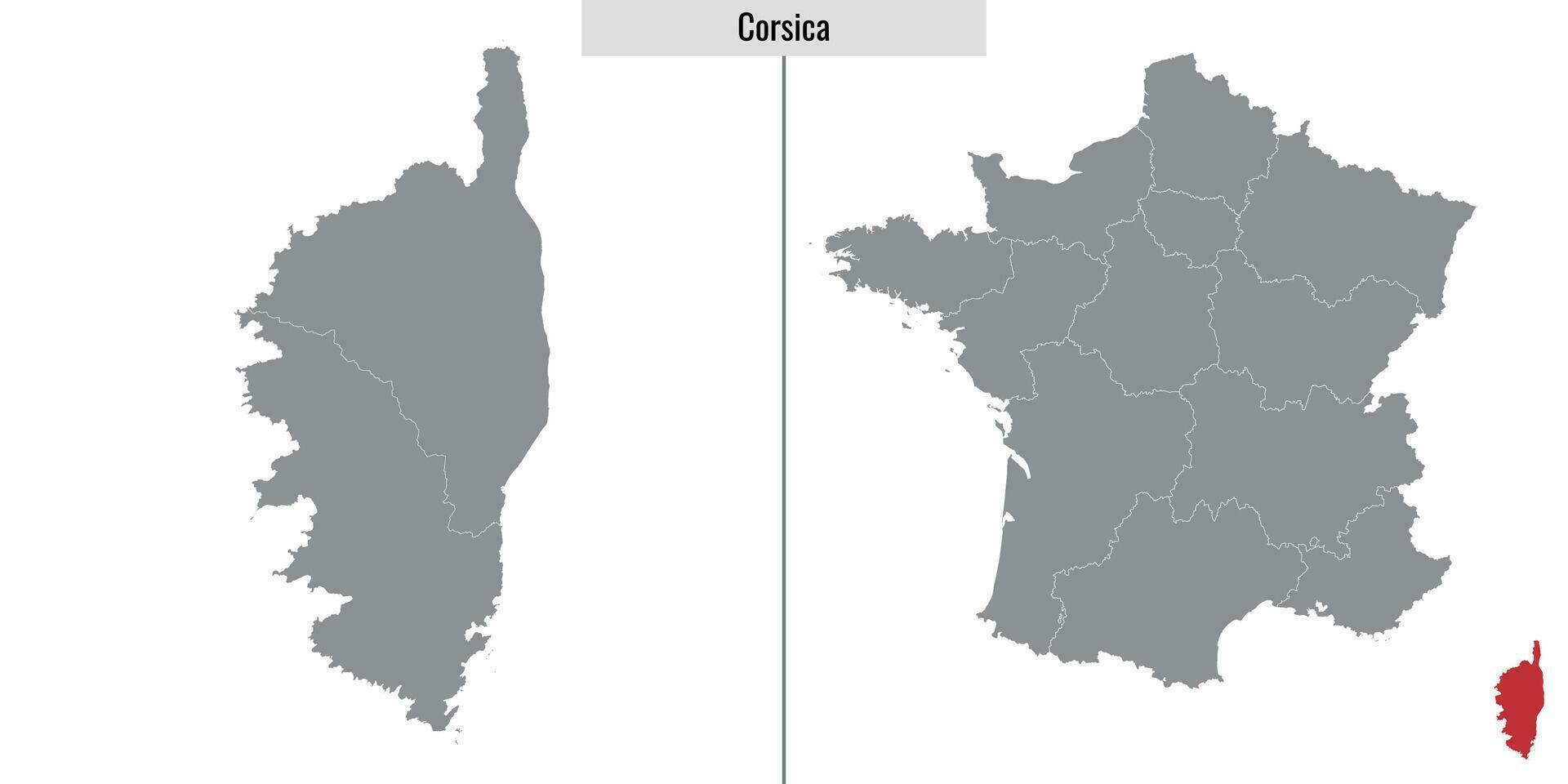 mapa región de Francia vector