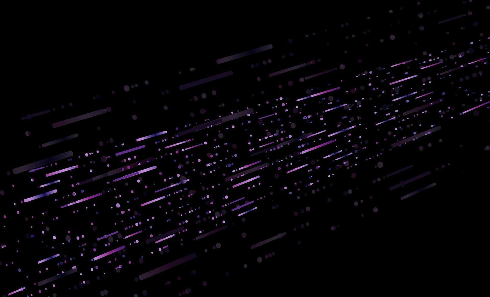 Sci-fi abstract technology background with violet dotted lines vector