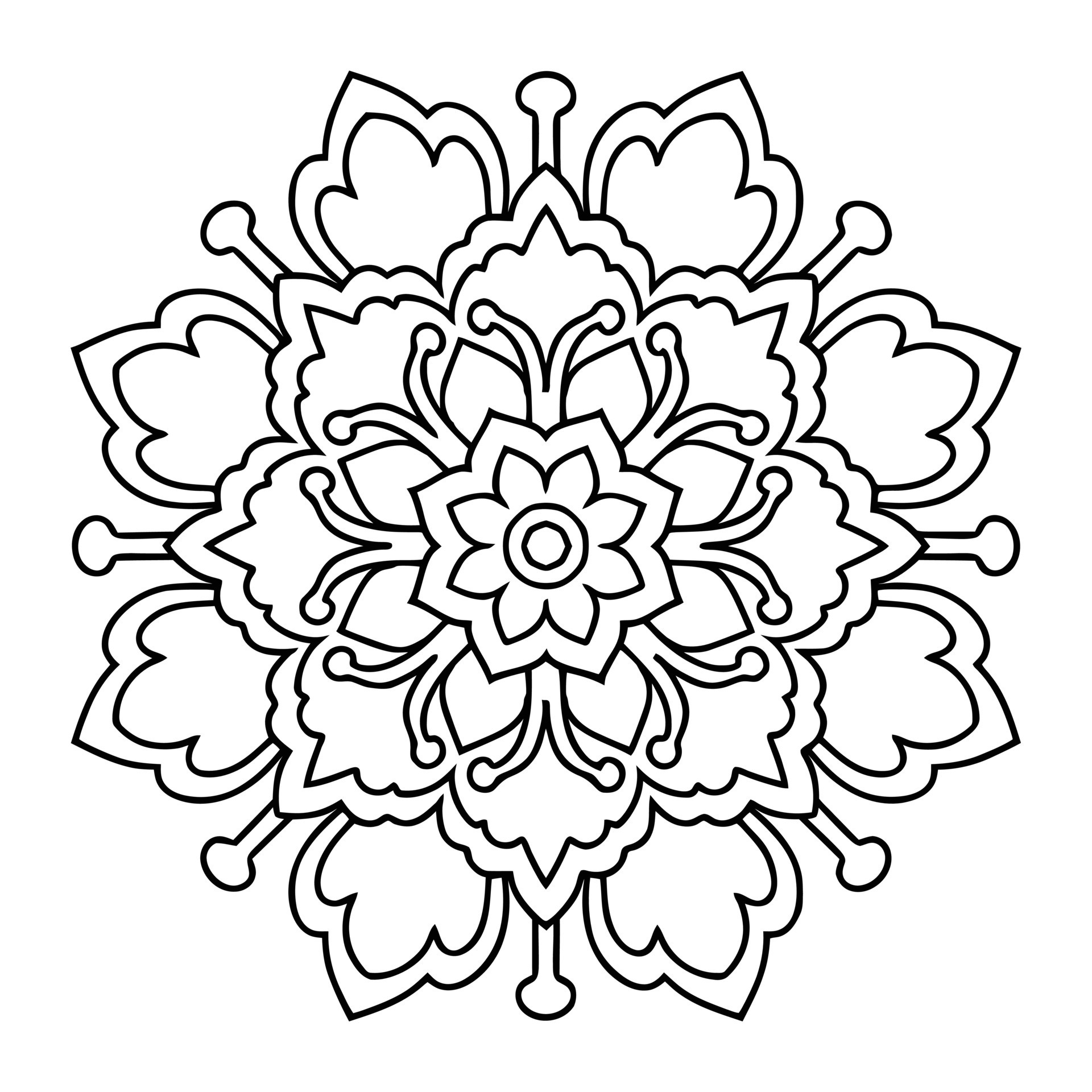 Free Coloring Pages For Adults Mandala Printable Free Coloring Sheet Free Coloring Pages For Adults Mandala Printable Free Coloring Sheet