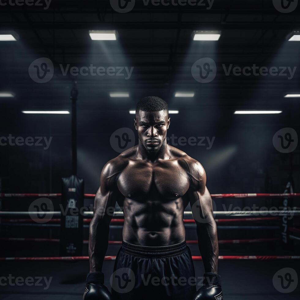 Underneath the Boxing Ring Lights - A Story of Strength and Determinity photo