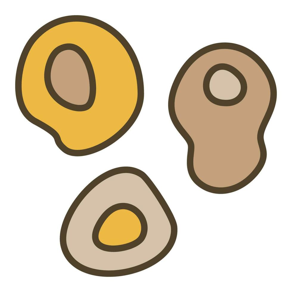 Microbes vector Bioengineering Science concept colored icon or symbol