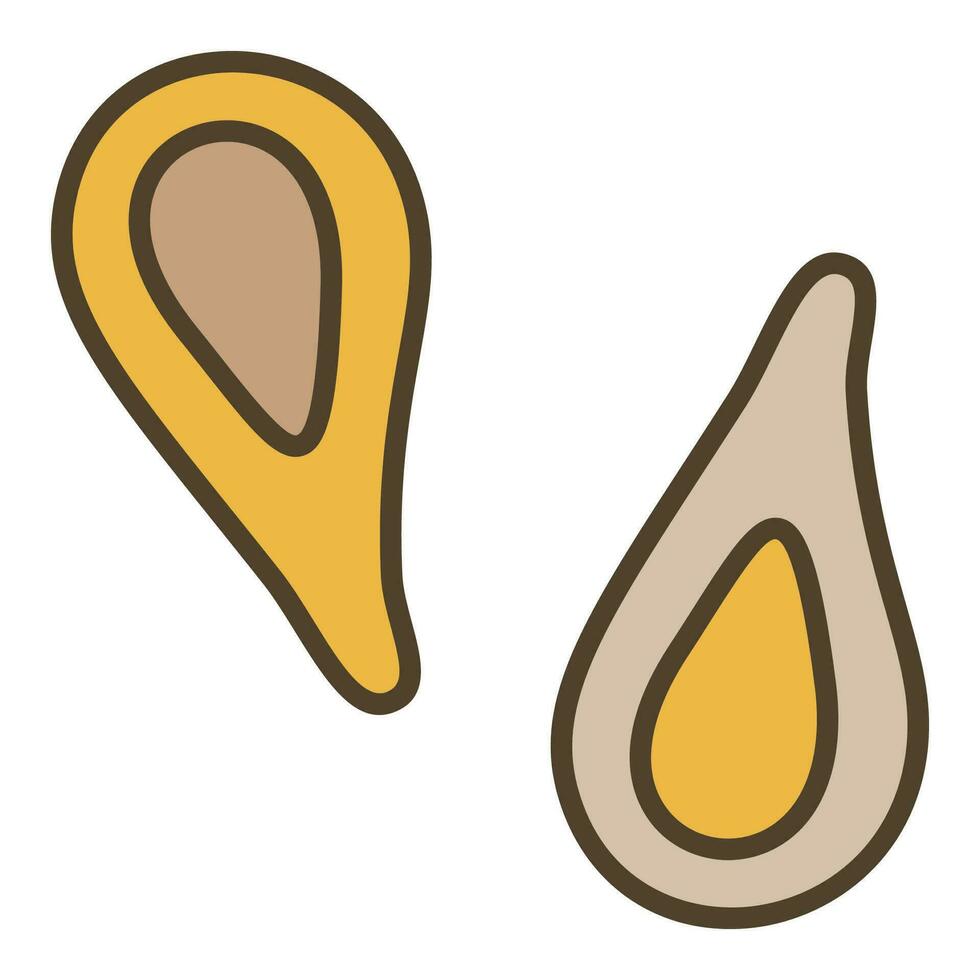 Microbe Primitive Bacteria vector concept colored icon