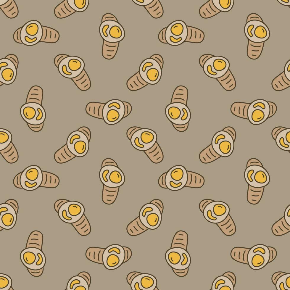 Virus or Microbe abstract vector concept creative seamless pattern