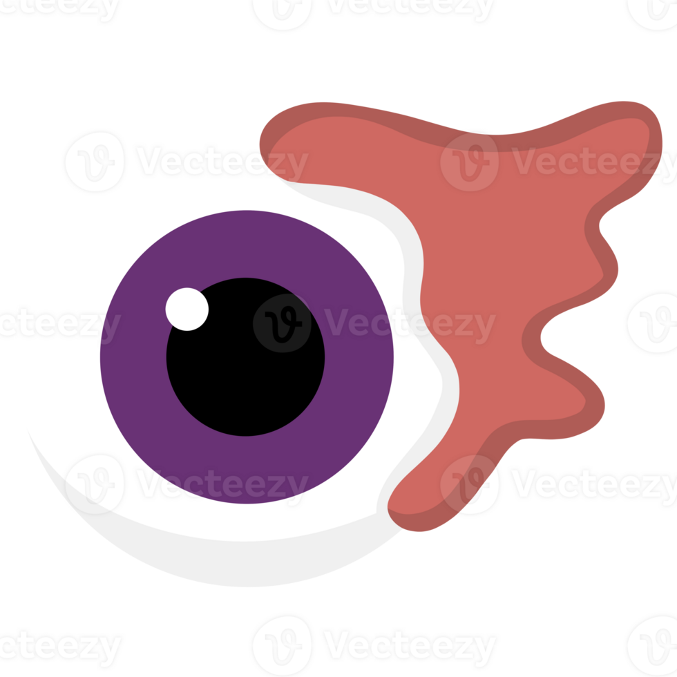 Halloween eyeball design png