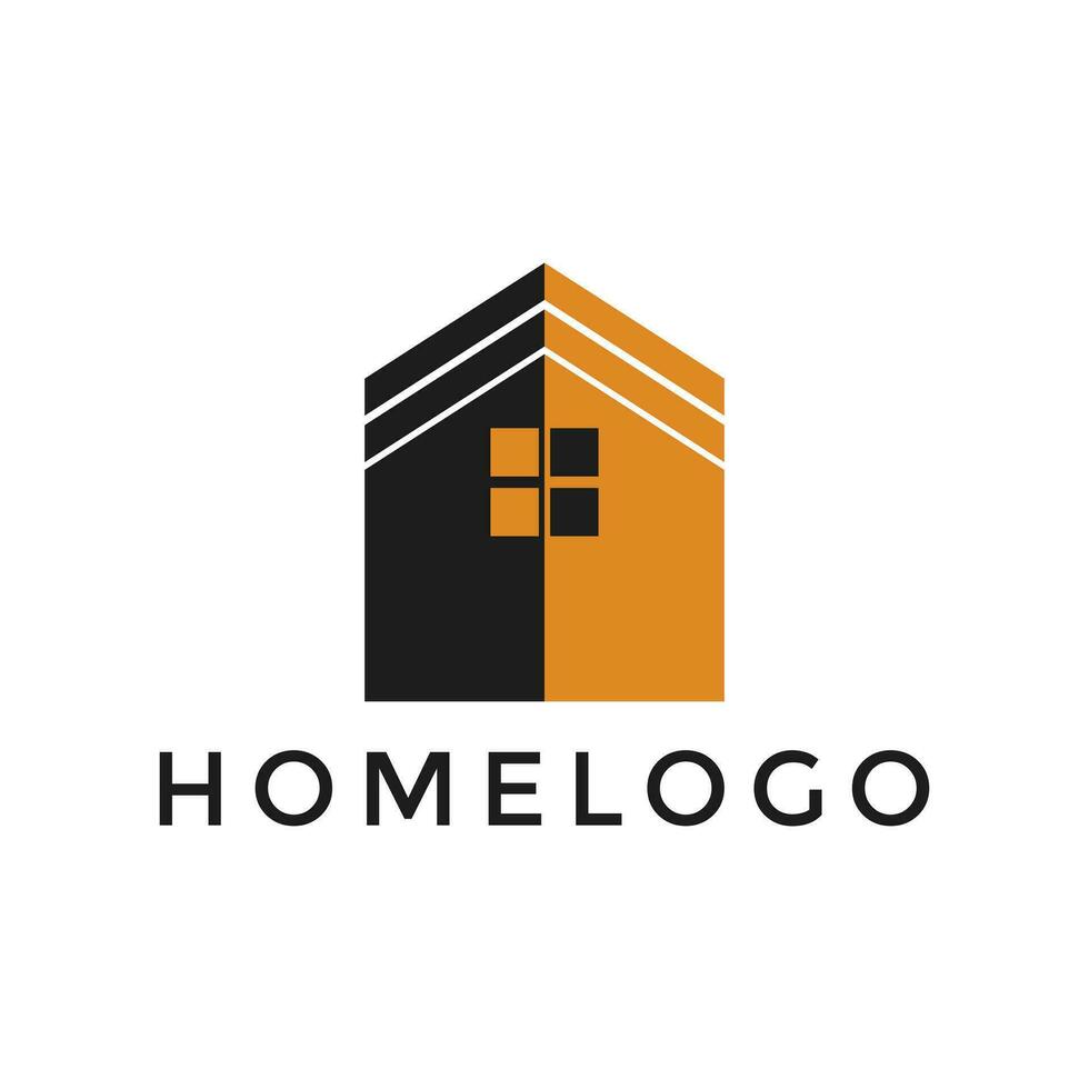 Abstract home for logo design concepts vector
