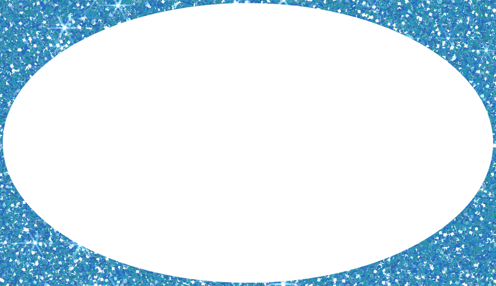 Blue circle frame glitter on transparent background. Rectangle element .Design for decorating,background, wallpaper, illustration png