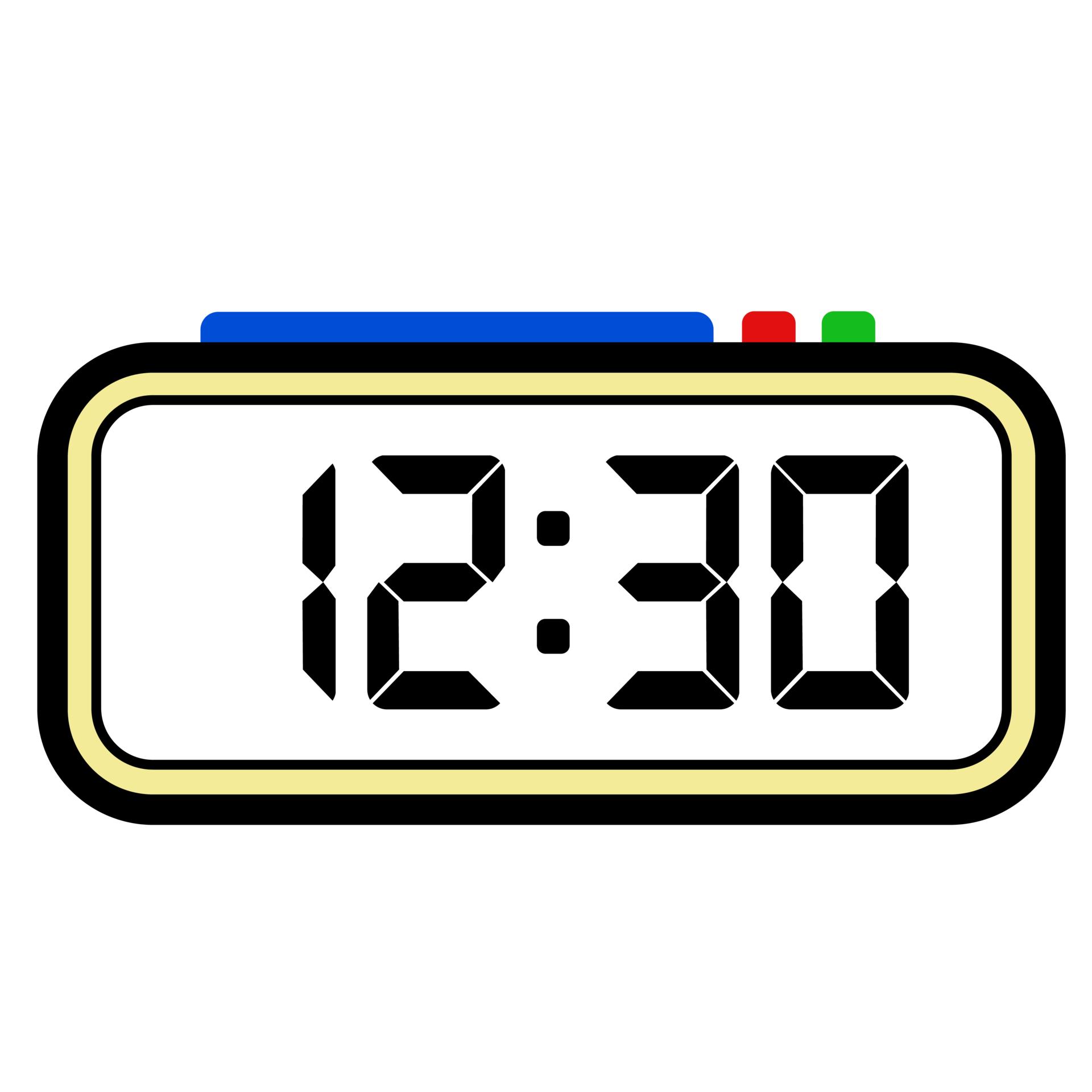 Digital Clock Time Show 12 30 Clock Show 24 Hours Time Illustration an-updated-time-tracker-dungeon-master-pastor