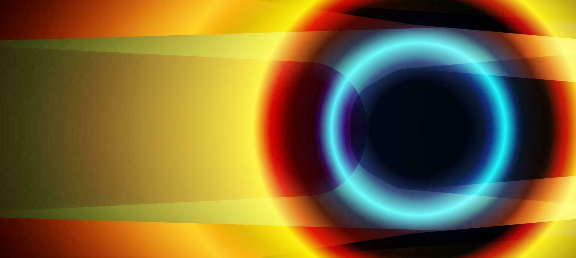 abstract golden circular with high speed movement and light shadow. Beautiful rotation frame design. Mystical portal. Bright ball lens. Spinning line, Luminous ring, neon ball, Spiral glitter lines vector