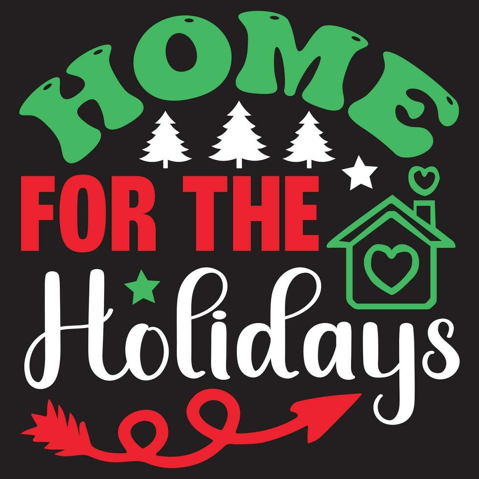 Home for the Holidays vector
