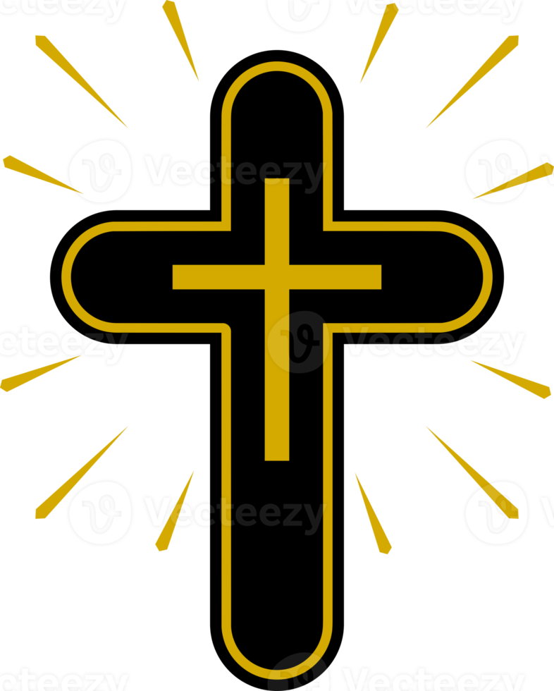 line grunge cross christian crucifix religion icon png