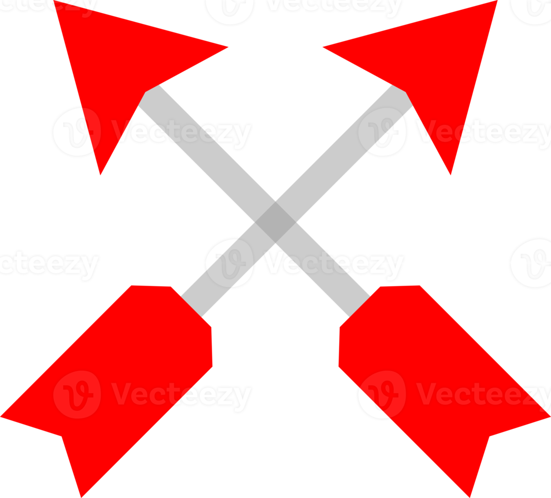 Abstract arrow icon png