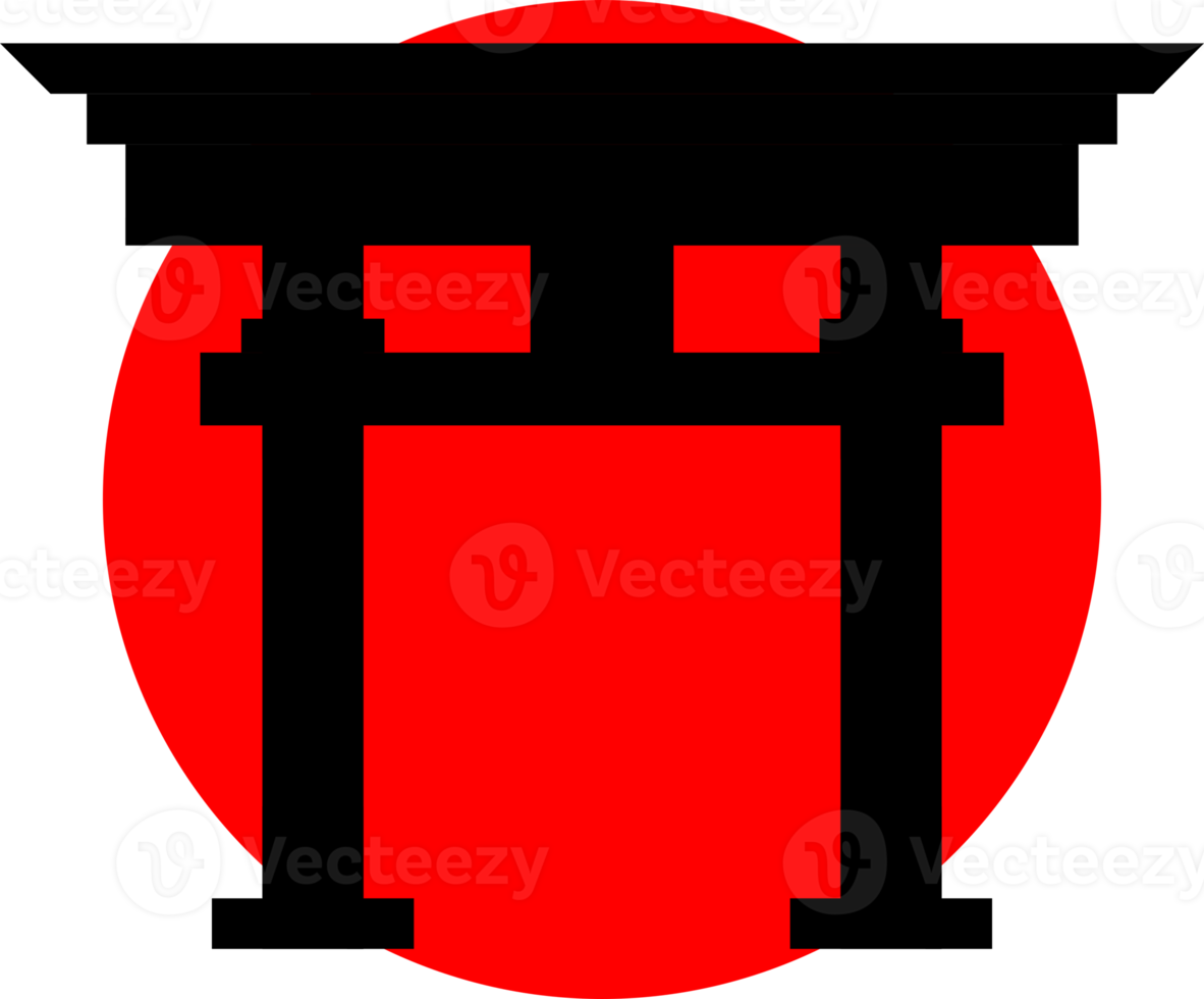 gate torii shrine japaness style icon png