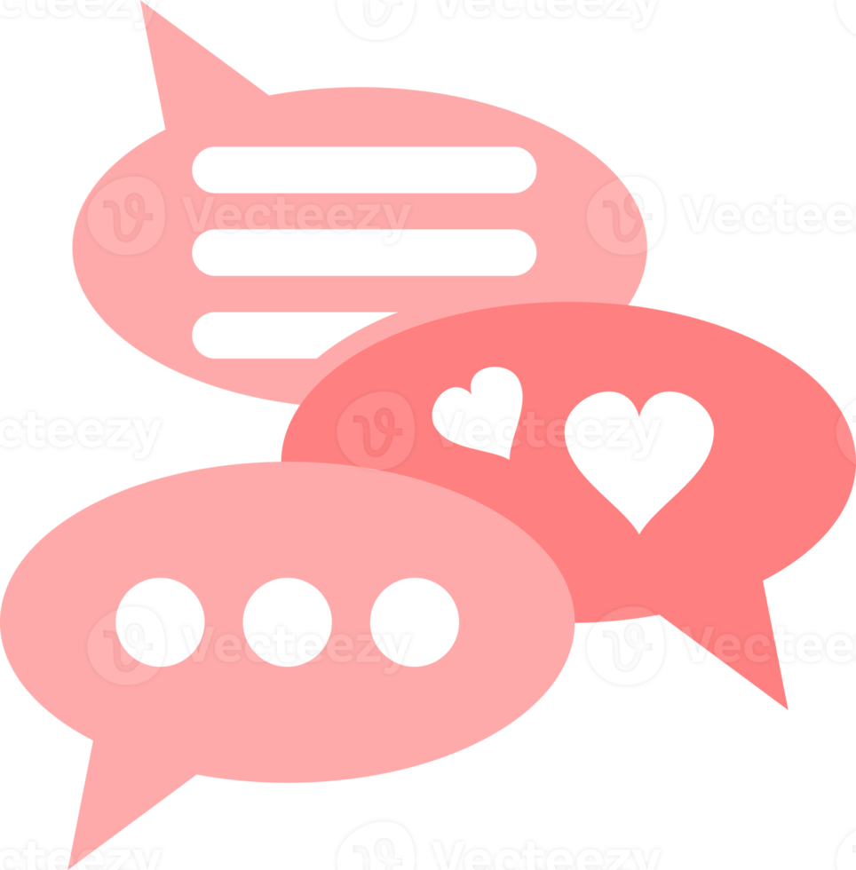 bubble message chat social media icon png