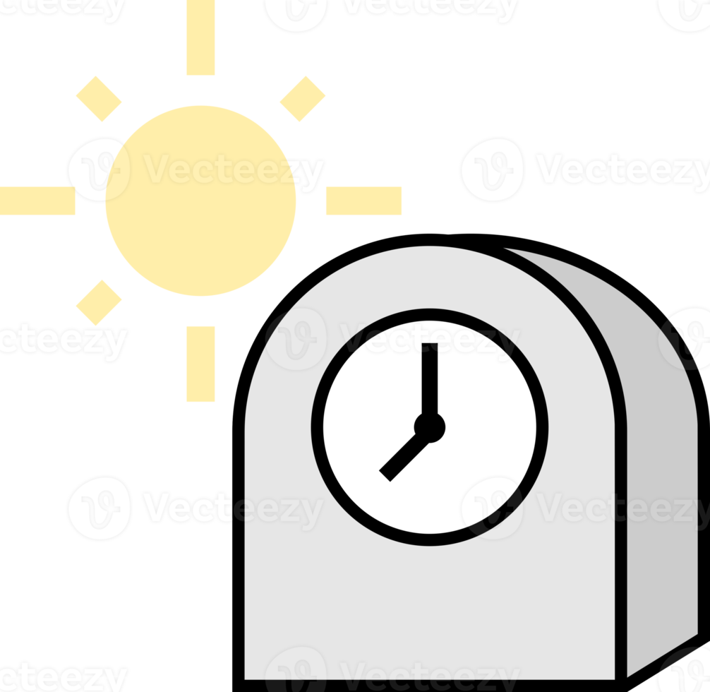 alarm clock morning icon png